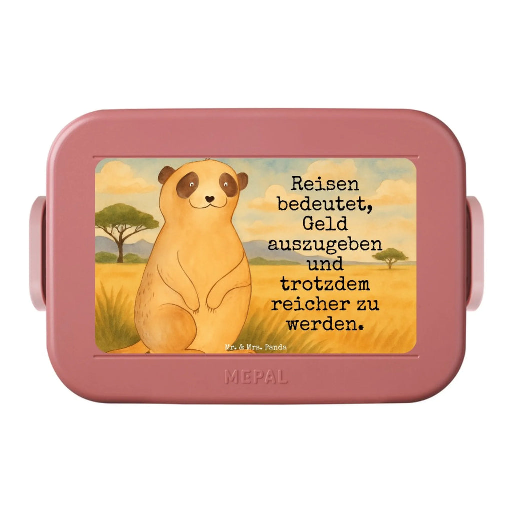 MEPAL Bentobox Erdmännchen Design Brotdose, Bentobox, Lunchbox, Afrika, Wildtiere, Erdmännchen, Traveling, Afrikareise, Roadtrip, Reisen, Weltreise, Spruch