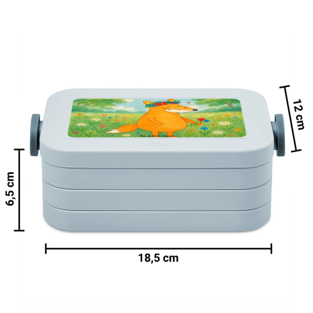 MEPAL Bentobox Fuchs Blumen Design Brotdose, Bentobox, Lunchbox, Fuchs, Freude, Freundinnen, Selbstliebe, ich, mich, Liebesbeweis, Fox, Liebe, Blumenmädchen, Blume, Motivation, Freundin, Füchse, Fuchsmädchen, Blumen