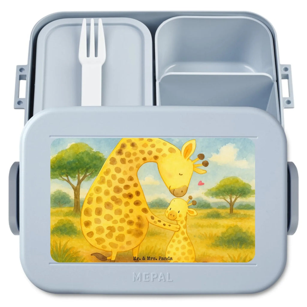 MEPAL Bentobox Giraffe Kind Design Brotdose, Lunchbox, Bentobox, Afrika, Wildtiere, Tochter, Mama, Mutter, Lieblingsmensch, Giraffe, Sohn, Kind