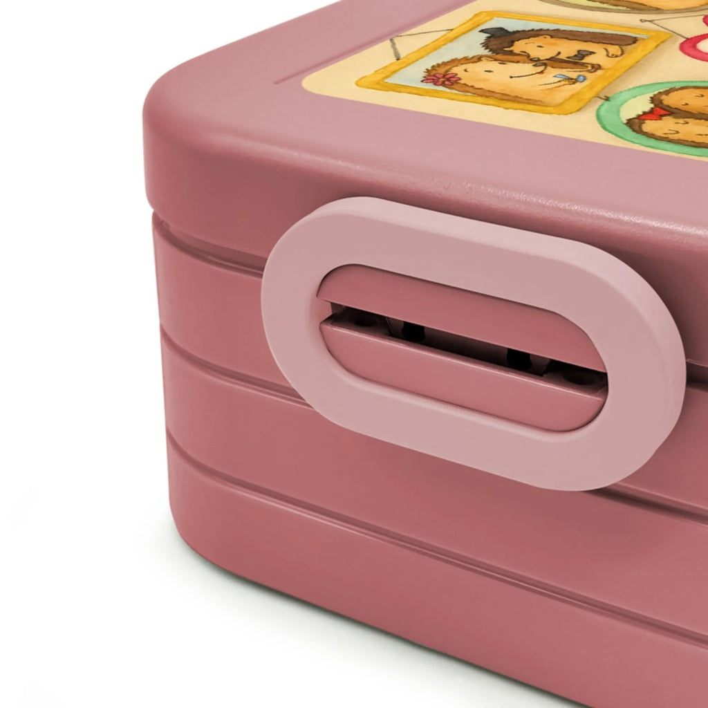 MEPAL Bentobox Igel Familie Design Brotdose, Lunchbox, Bentobox, Familie, Vatertag, Muttertag, Bruder, Schwester, Mama, Papa, Oma, Opa, Igel, Zusammenhalt, Glück, Liebe, Bilder