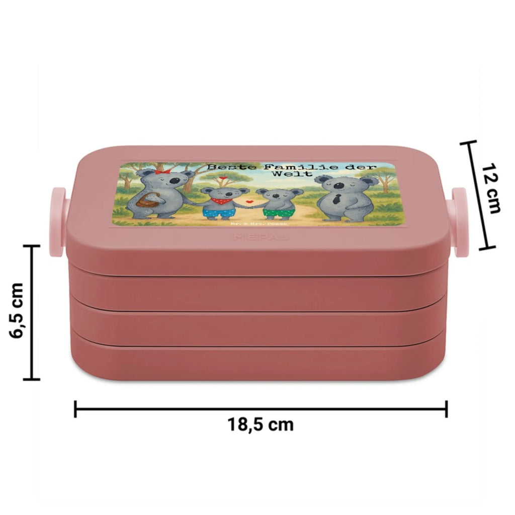 MEPAL Bentobox Koala Familie zwei Design Brotdose, Bentobox, Lunchbox, Familie, Vatertag, Muttertag, Bruder, Schwester, Mama, Papa, Oma, Opa, Familienzeit, Koala, Lieblingsfamilie, beste Familie, Koalafamilie, Koalabär, Familienleben