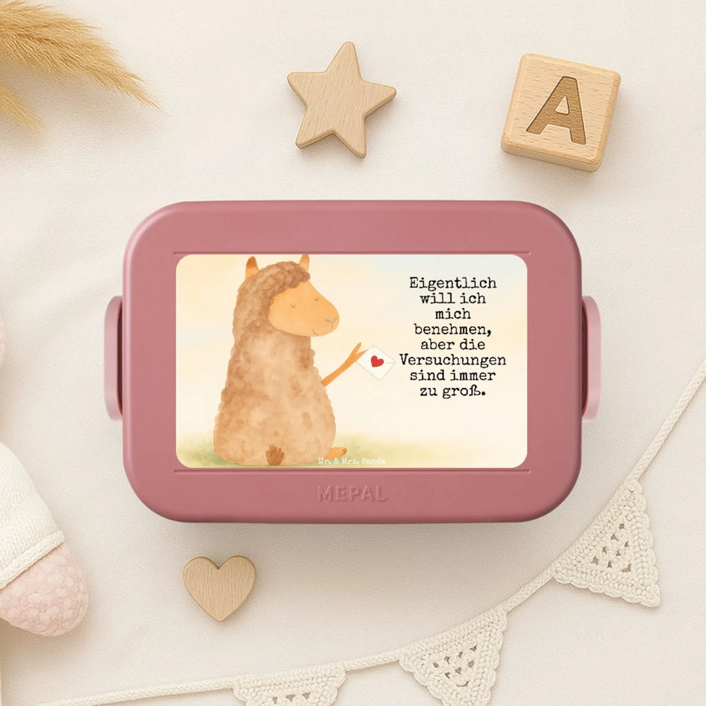 MEPAL Bentobox Alpaka Fahne Design Brotdose, Lunchbox, Bentobox, Alpaka, Lama, Liebe, Lamas, Alpakas