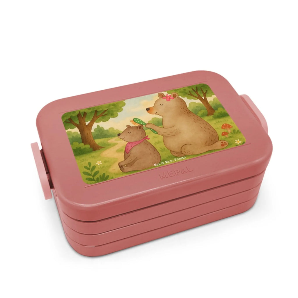 MEPAL Bentobox Bär Kind Design Bentobox, Brotdose, Lunchbox, Familie, Vatertag, Muttertag, Bruder, Schwester, Mama, Papa, Oma, Opa, Geschenk, Mutter, Mutti