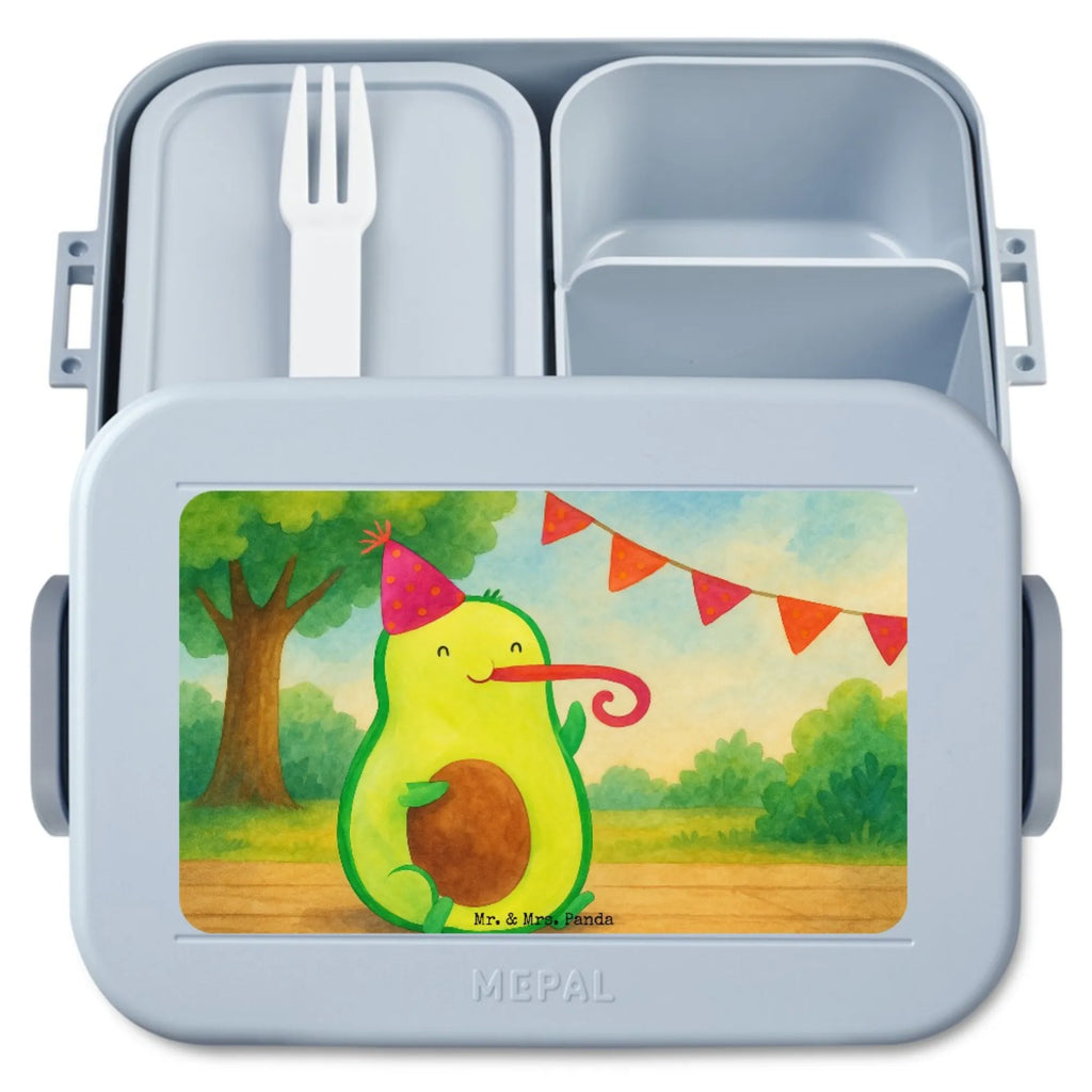 MEPAL Bentobox Avocado Geburtstag Design Brotdose, Lunchbox, Bentobox, Avocado, Veggie, Vegan, Gesund