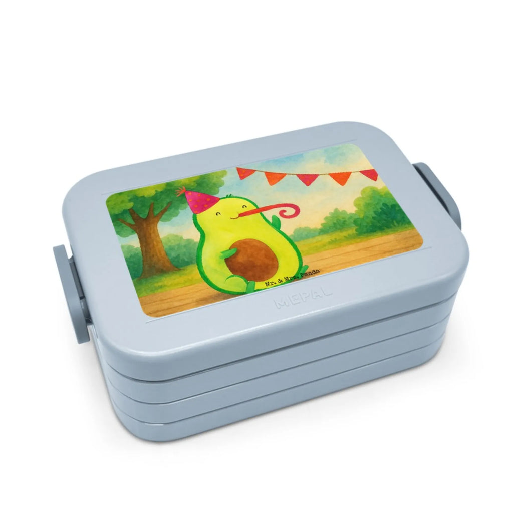 MEPAL Bentobox Avocado Geburtstag Design Brotdose, Lunchbox, Bentobox, Avocado, Veggie, Vegan, Gesund