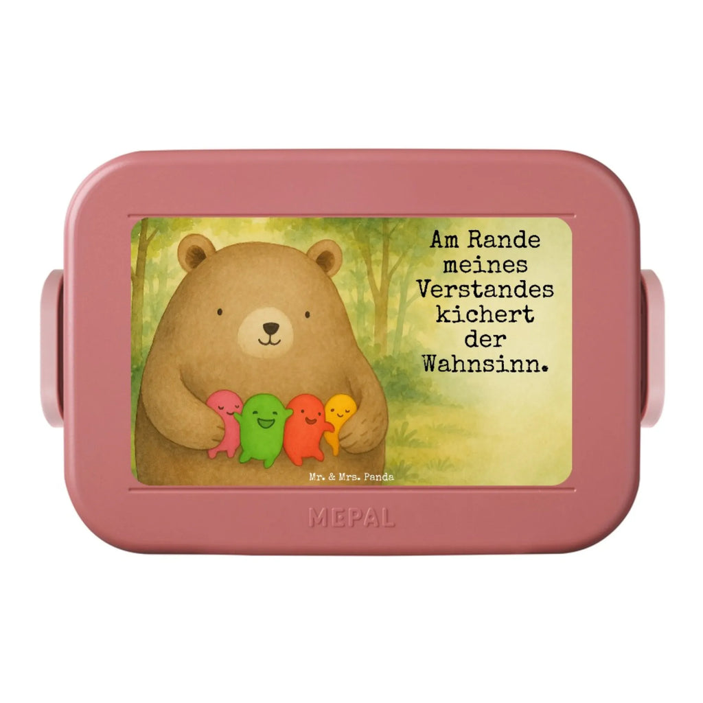 MEPAL Bentobox Bär Gefühl Design Bentobox, Lunchbox, Brotdose, Bär, Teddy, Teddybär, Wahnsinn, Verrückt, Durchgedreht