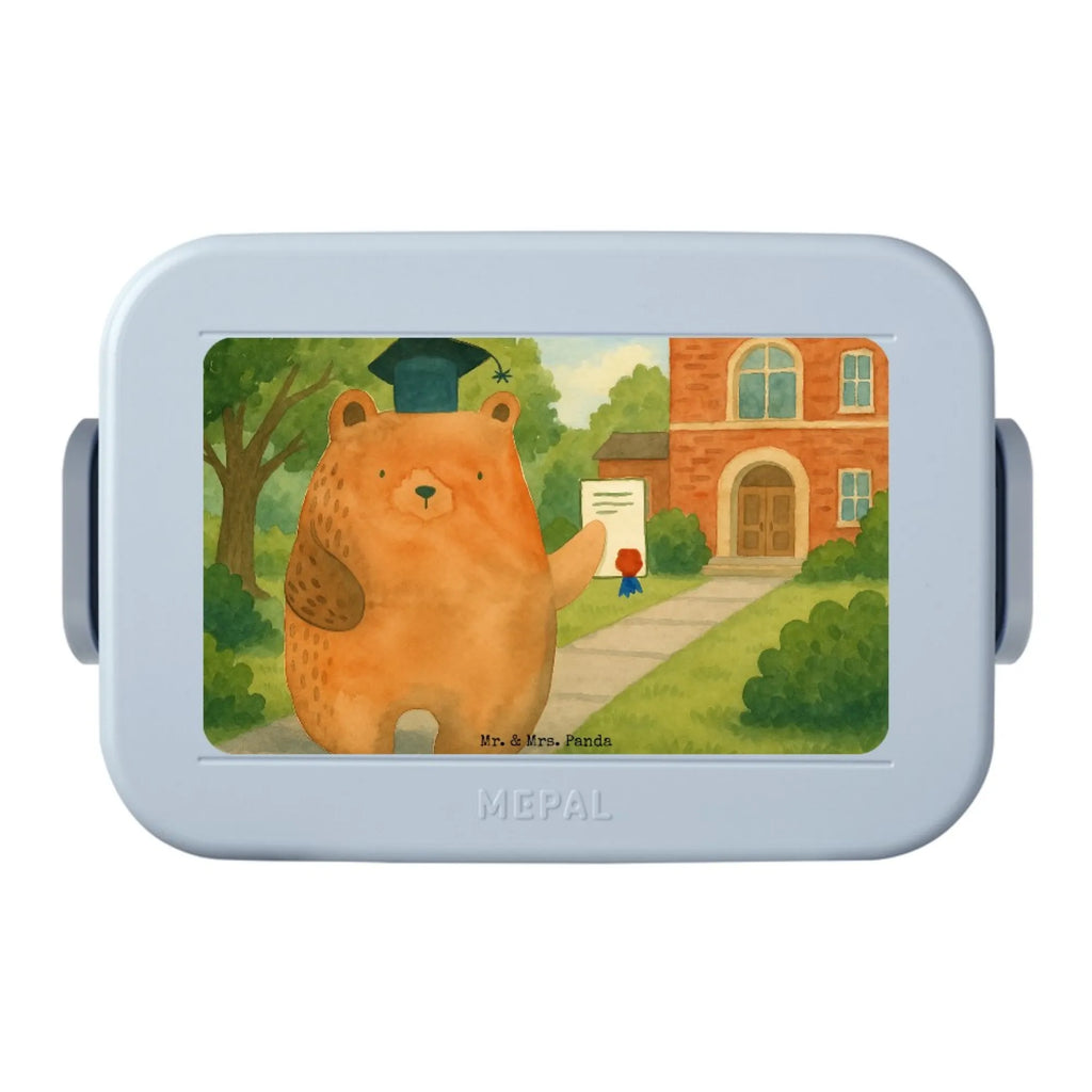 MEPAL Bentobox Bär Prüfung Design Brotdose, Bentobox, Lunchbox, Bär, Teddy, Teddybär, Abschluss, Prüfungen, Abschlusszeugnis, Zeugnis, Abitur, Prüfung bestanden
