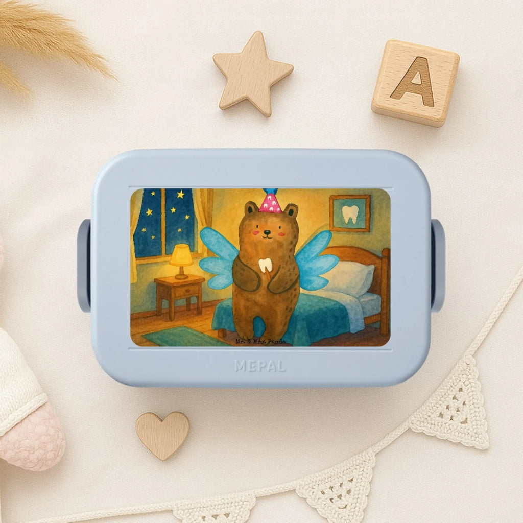 MEPAL Bentobox Bär Zahnfee Design Bentobox, Lunchbox, Brotdose, Bär, Teddy, Teddybär, Fee, Zahnfee, Milchzahn, Erster Zahn
