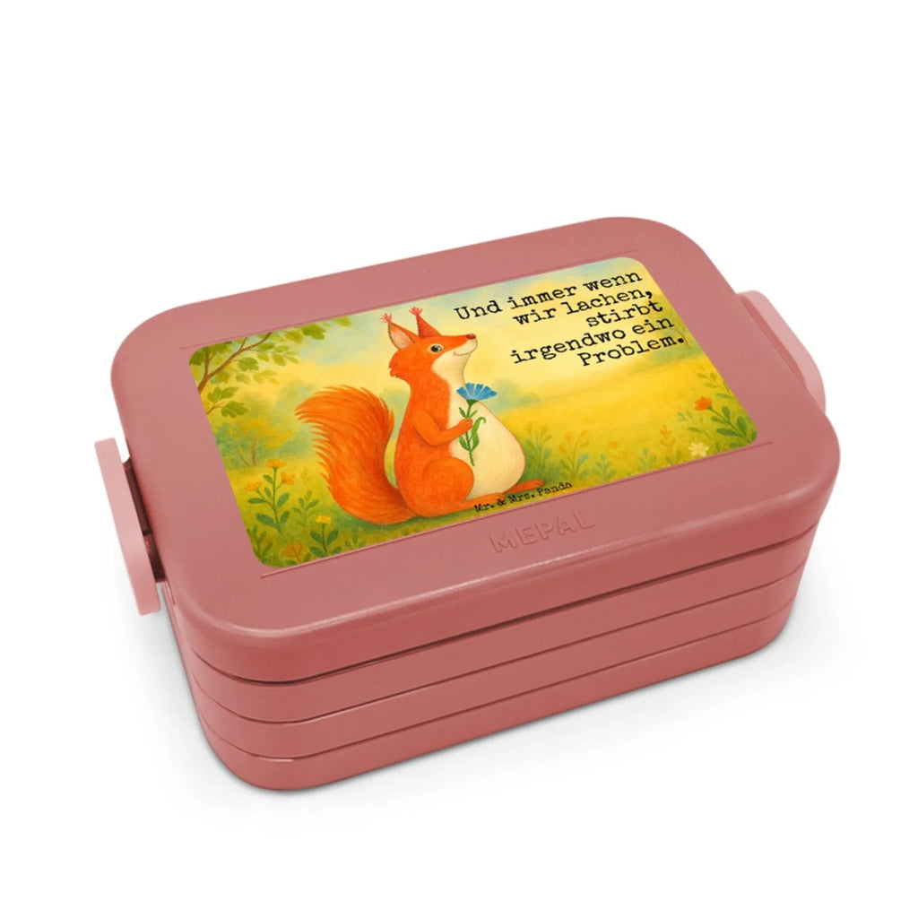 MEPAL Bentobox Eichhörnchen Blume Design Brotdose, Lunchbox, Bentobox, Tiermotive, Gute Laune, lustige Sprüche, Tiere, Spruch Deko, Spaß, Lachen, Eichhorn, Spruch positiv, Motivation Bilder, Motivation Sprüche, glücklich Spruch, Eichhörnchen