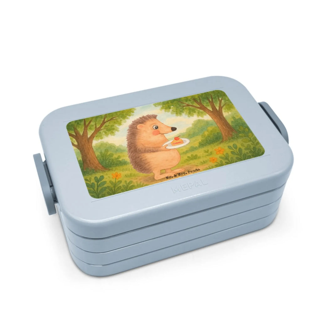 MEPAL Bentobox Igel Kuchenstück Design Brotdose, Bentobox, Lunchbox, Tiermotive, Gute Laune, lustige Sprüche, Tiere, Einladung Party, Geburtstagskuchen, Igel, Kuchen backen, Kuchen, Essen Spruch, Torte, Backen Geschenk