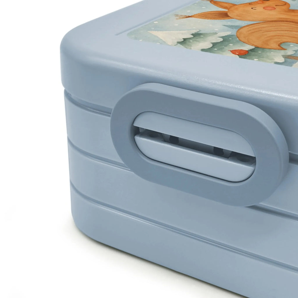 MEPAL Bentobox Eichhörnchen Weihnachten Design Bentobox, Brotdose, Lunchbox, Winter, Weihnachten, Weihnachtsdeko, Nikolaus, Advent, Heiligabend, Wintermotiv, Weihnachtsgruß, Vogel, Guten Rutsch, Frohes neues Jahr, Weihnachtsmotiv, Frohe Weihnachten, Neujahr