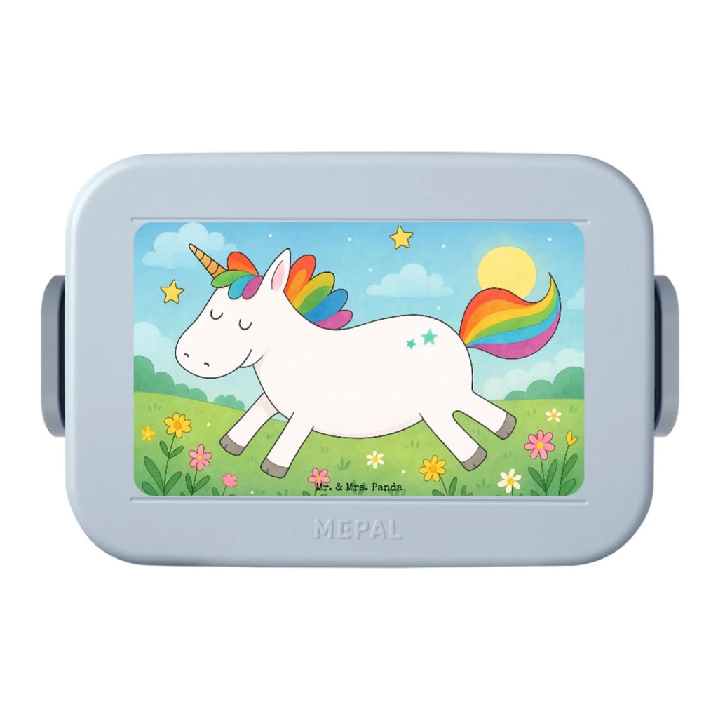 MEPAL Bentobox Einhorn Happy Design Brotdose, Lunchbox, Bentobox, Einhorn, Einhörner, Einhorn Deko, Unicorn, witzig, Freude, Lachen, Lächeln, fröhlich, Spaß, Lebensfreude, spannend, glücklich
