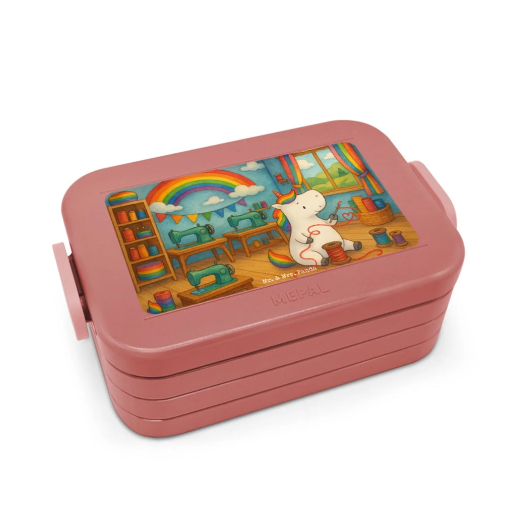 MEPAL Bentobox Einhorn Näherin Design Lunchbox, Brotdose, Bentobox, Einhorn, Einhörner, Einhorn Deko, Unicorn, Mädchen, Häkeln, basteln, Nähzimmer, nähen, Stricken, Freundin, Näherin