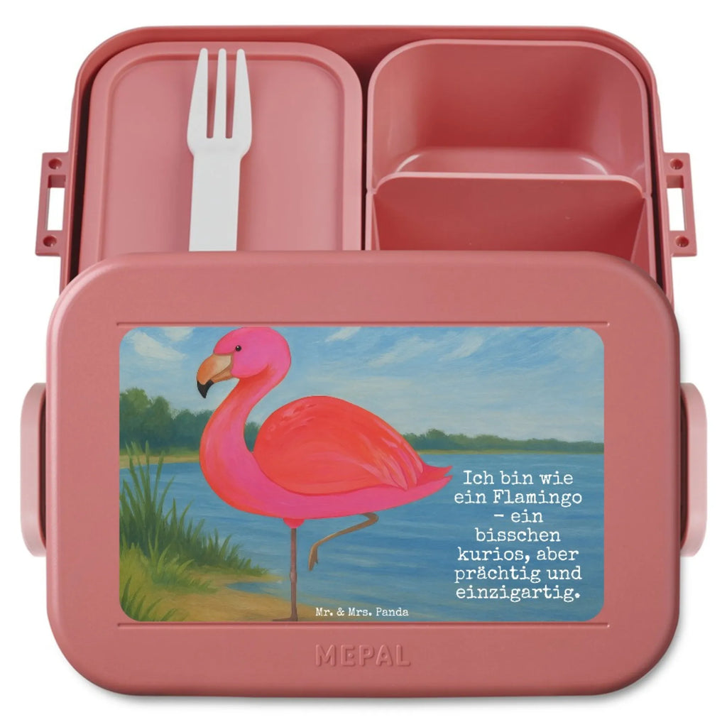 MEPAL Bentobox Flamingo Classic Design Brotdose, Lunchbox, Bentobox, Flamingo, Geschwister, Außenseiter, Freundinnen, Stolz, Einzigartig, ich, Freundin, für mich, Tochter, Spruch, Sohn, Selbstliebe