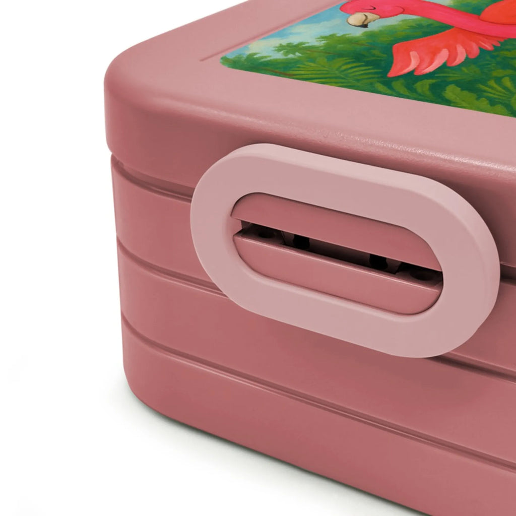 MEPAL Bentobox Flamingo Yoga Design Lunchbox, Bentobox, Brotdose, Flamingo, Achtsamkeit, Yoga-Übung, Vogel, Namaste, Tiefenentspannung, Entspannung, Aufregen, Yoga, Ärger