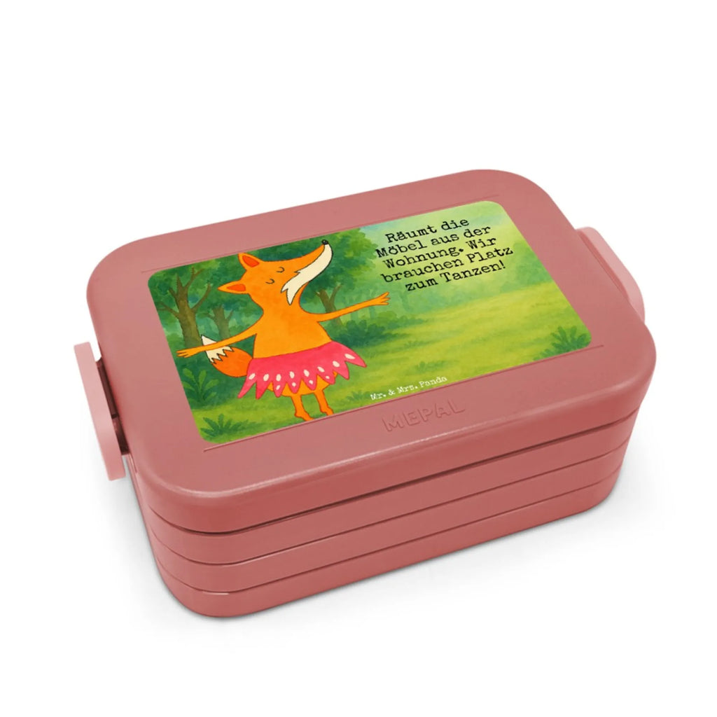 MEPAL Bentobox Fuchs Ballerina Design Lunchbox, Brotdose, Bentobox, Fuchs, Geburtstag, Party, Ballerina, Einladung, Ballett, Füchsin, Tänzerin, Tanzen, Fuchs Spruch, Füchse