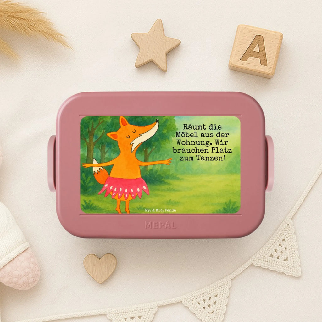 MEPAL Bentobox Fuchs Ballerina Design Lunchbox, Brotdose, Bentobox, Fuchs, Geburtstag, Party, Ballerina, Einladung, Ballett, Füchsin, Tänzerin, Tanzen, Fuchs Spruch, Füchse