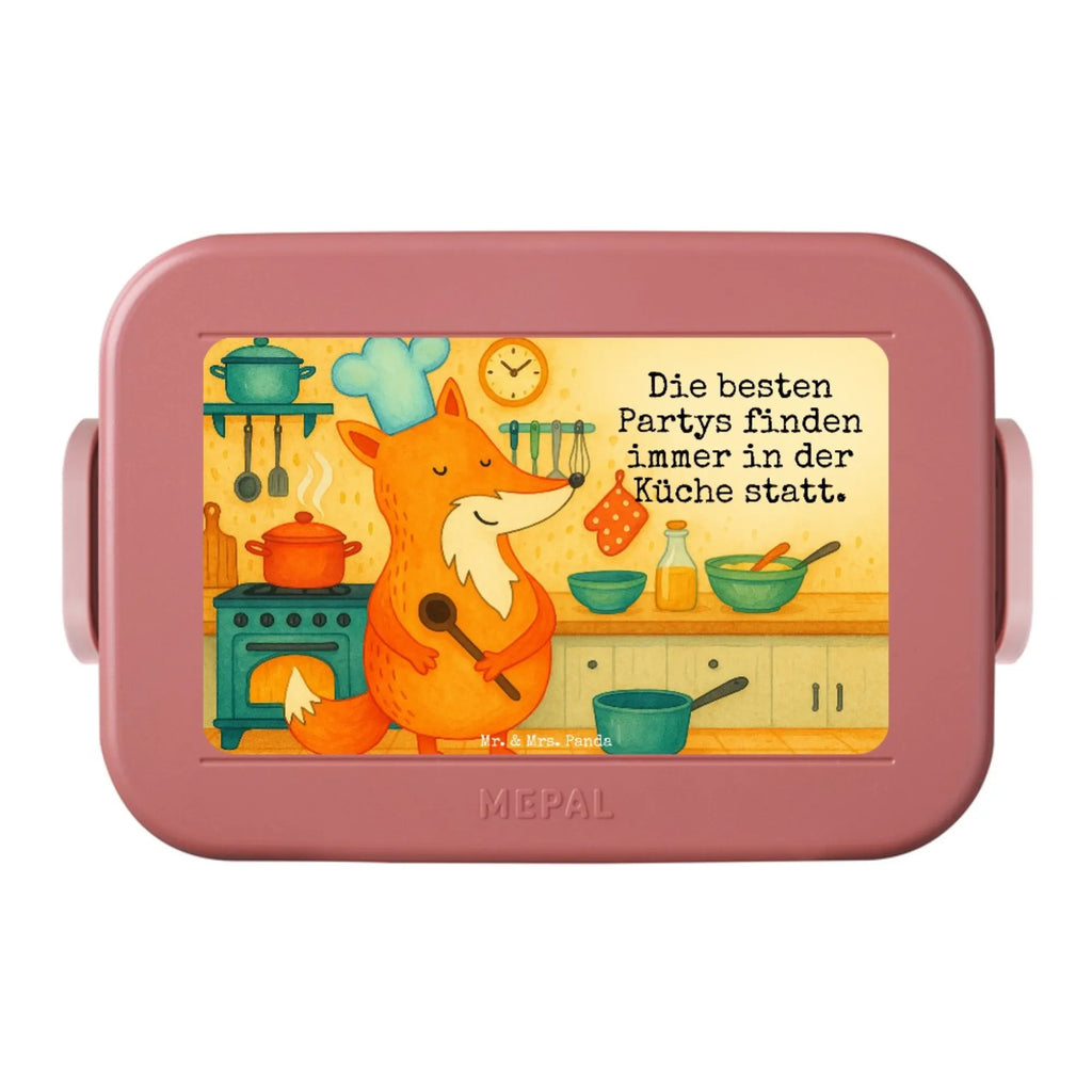MEPAL Bentobox Fuchs Koch Design Brotdose, Lunchbox, Bentobox, Fuchs, Küche Spruch, Küche Deko, Bäcker, witzig, Spruch lustig, Köche, Füchse, Party Spruch, Koch Geschenk