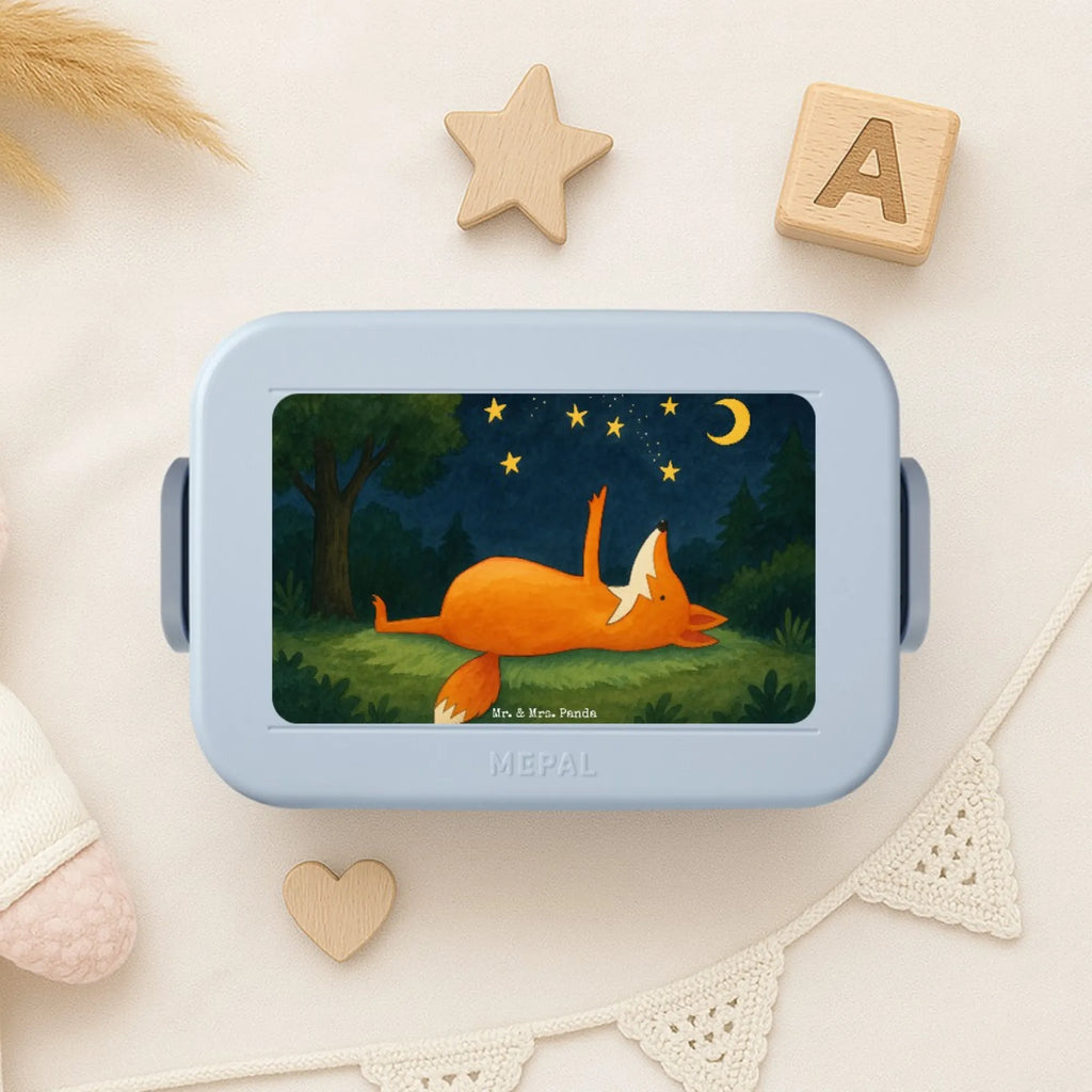 MEPAL Bentobox Fuchs Sterne Design Bentobox, Brotdose, Lunchbox, Fuchs, Romantik, tröstende Worte, Always Look on the Bright Side of Life, Füchse, Spruch schön, Spruch positiv