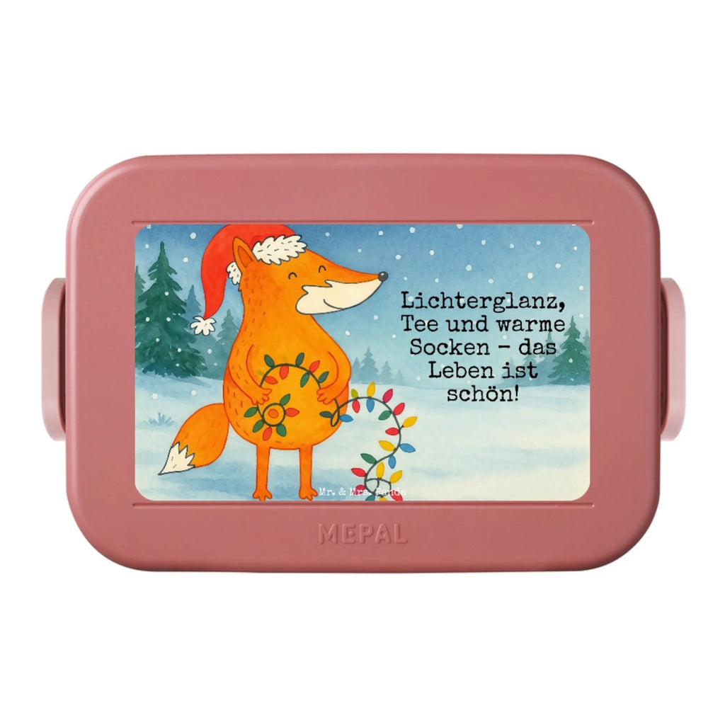 MEPAL Bentobox Fuchs Weihnachten Design Bentobox, Brotdose, Lunchbox, Winter, Weihnachten, Weihnachtsdeko, Nikolaus, Advent, Heiligabend, Wintermotiv, Weihnachtsmann, Fuchs, Weihnachtszeit, Geschenk Weihnachten, Füchse, Spruch schön