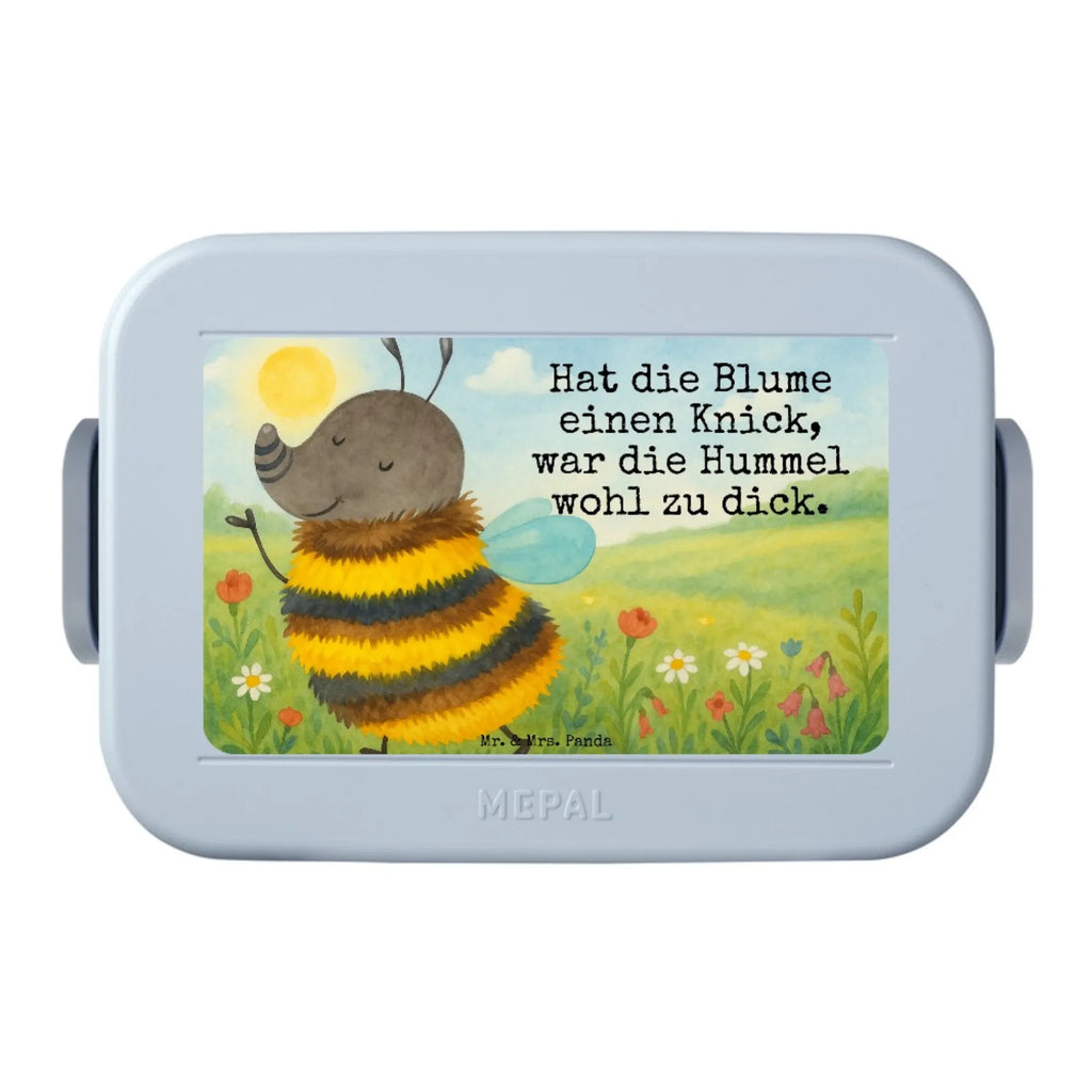 MEPAL Bentobox Hummel flauschig Design Bentobox, Brotdose, Lunchbox, Tiermotive, Gute Laune, lustige Sprüche, Tiere, Blume, Flauschig, Hummel, Natur, Biene