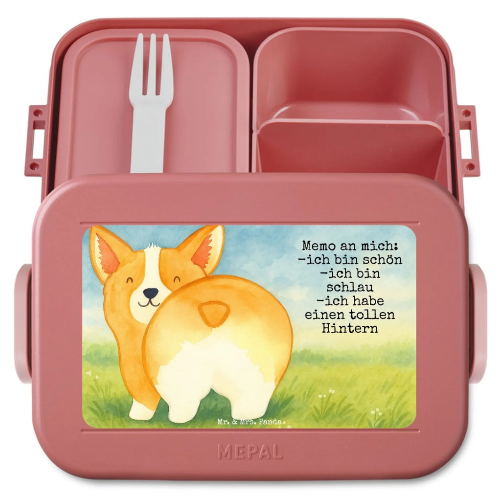 MEPAL Bentobox Corgi Po Design Bentobox, Lunchbox, Brotdose, Hund, Hundemotiv, Haustier, Hunderasse, Tierliebhaber, Hundebesitzer, Sprüche, Spruch, Motivation, Corgie, Hundeliebe, Selbstliebe