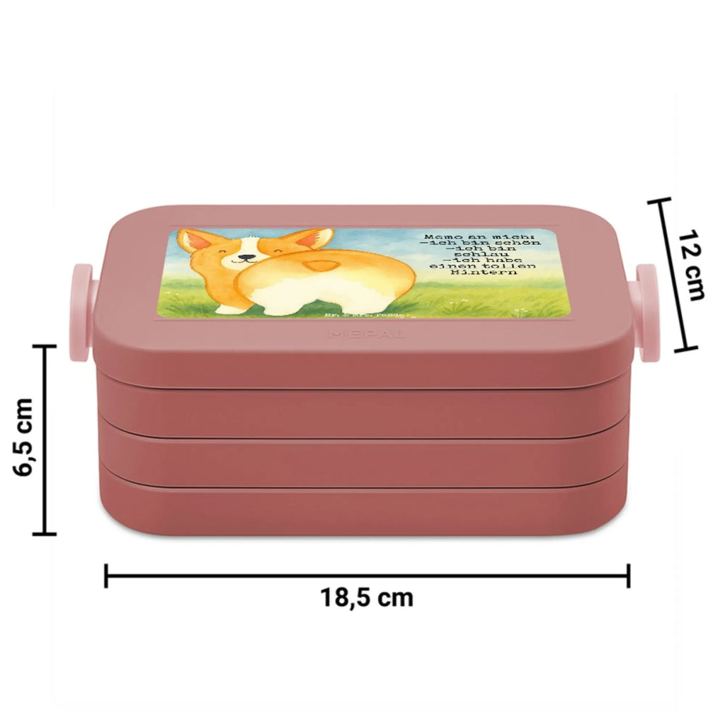 MEPAL Bentobox Corgi Po Design Bentobox, Lunchbox, Brotdose, Hund, Hundemotiv, Haustier, Hunderasse, Tierliebhaber, Hundebesitzer, Sprüche, Spruch, Motivation, Corgie, Hundeliebe, Selbstliebe
