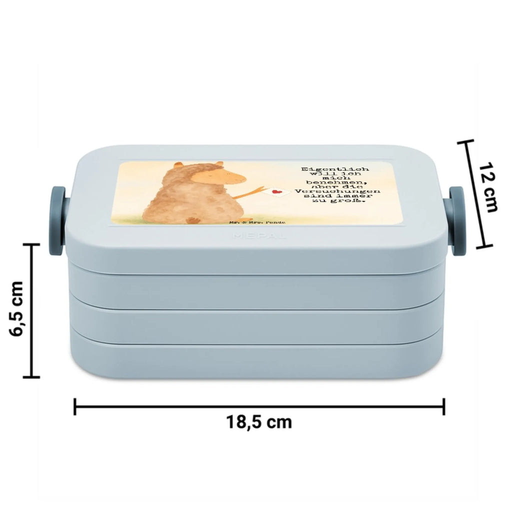 MEPAL Bentobox Alpaka Fahne Design Brotdose, Lunchbox, Bentobox, Alpaka, Lama, Liebe, Lamas, Alpakas