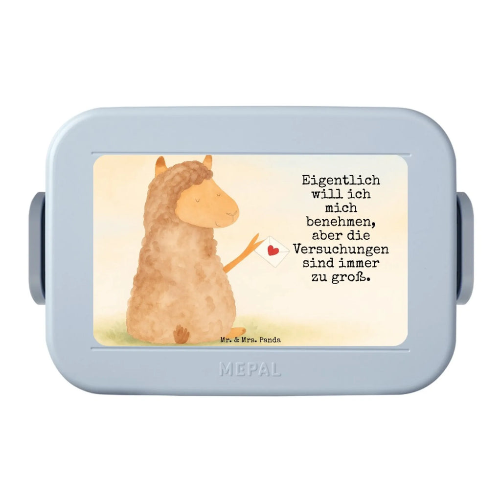MEPAL Bentobox Alpaka Fahne Design Brotdose, Lunchbox, Bentobox, Alpaka, Lama, Liebe, Lamas, Alpakas
