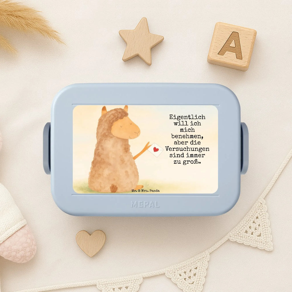 MEPAL Bentobox Alpaka Fahne Design Brotdose, Lunchbox, Bentobox, Alpaka, Lama, Liebe, Lamas, Alpakas