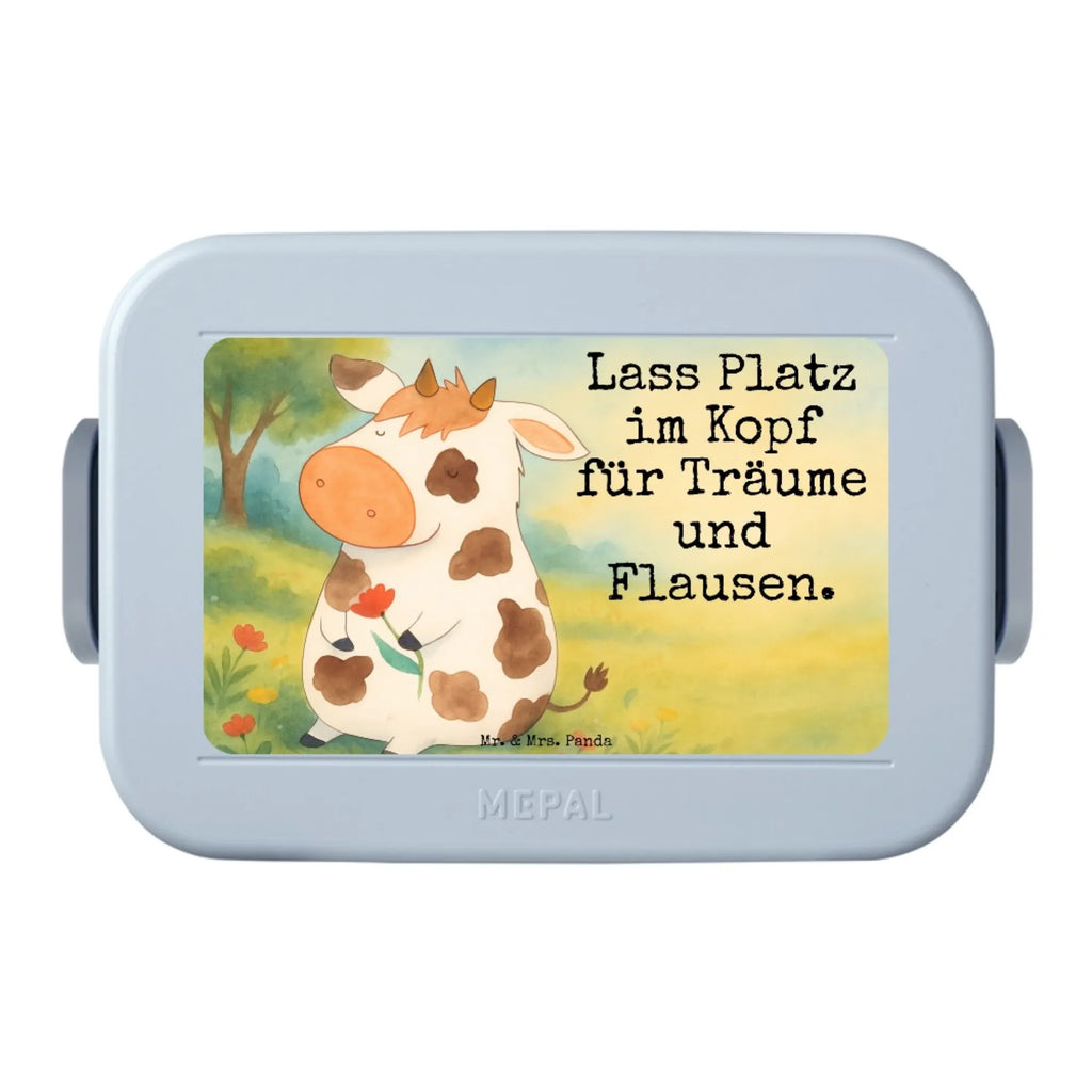 MEPAL Bentobox Kuh Design Bentobox, Lunchbox, Brotdose, Bauernhof, Hoftiere, Landwirt, Landwirtin, Flausen, Spruch, Magie, Träume, Kühe, Kuh, Motivtion, Milch, Milchkuh, Hof