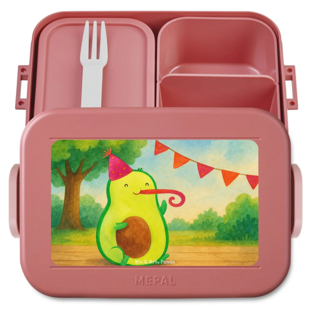 MEPAL Bentobox Avocado Geburtstag Design Brotdose, Lunchbox, Bentobox, Avocado, Veggie, Vegan, Gesund