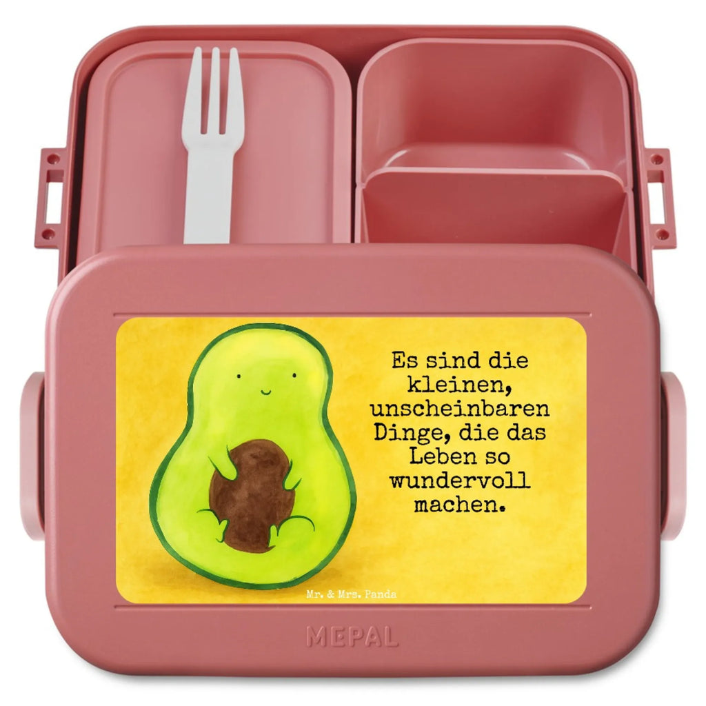 MEPAL Bentobox Avocado Kern Design Lunchbox, Bentobox, Brotdose, Avocado, Veggie, Vegan, Gesund, Avocadokern, Kern, Avokado, Spruch Leben, Pflanze