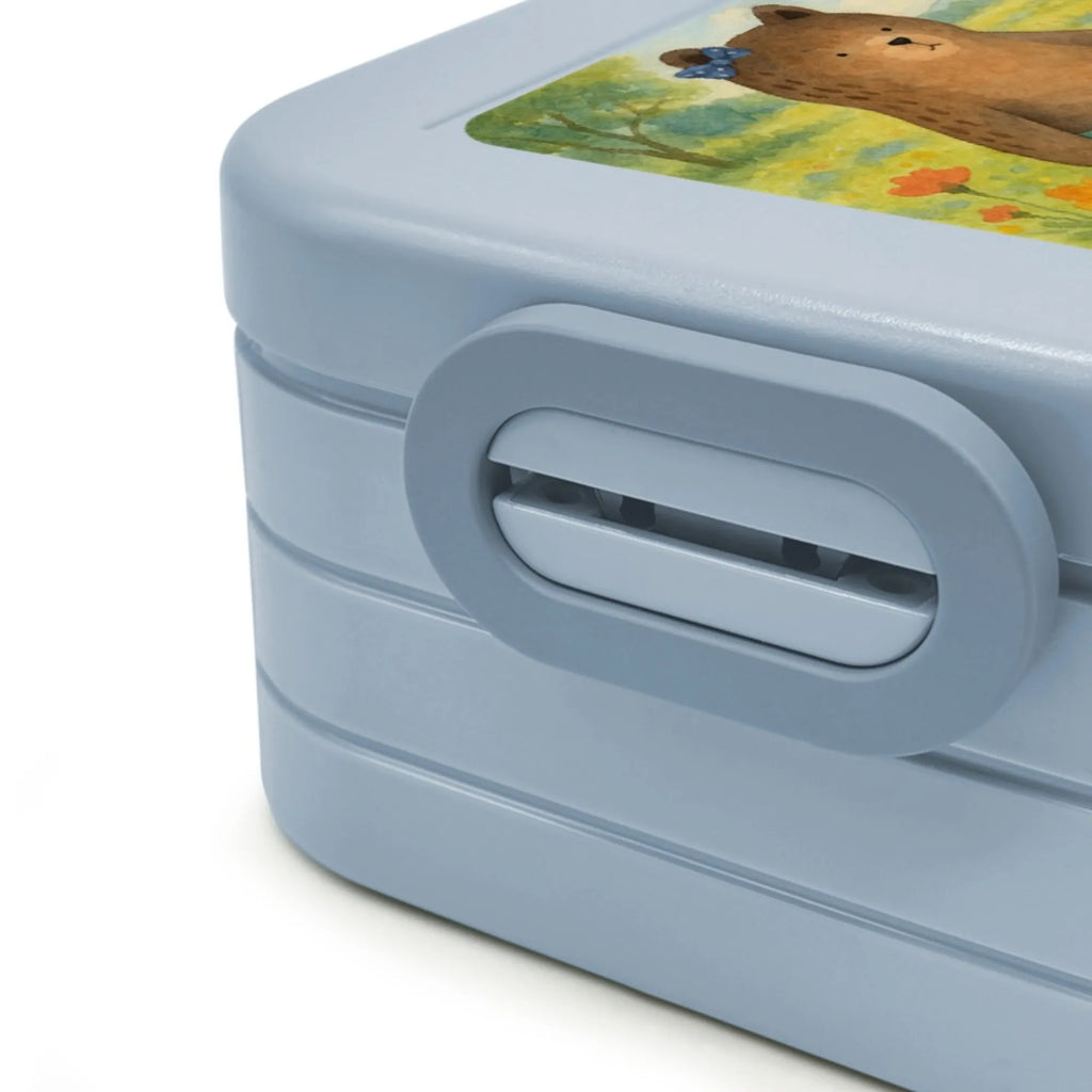 MEPAL Bentobox Bär Freundin Design Lunchbox, Bentobox, Brotdose, Bär, Teddy, Teddybär, Bär Freundin Beste Freund Liebe Liebesbeweis Verliebt Kumpel Kumpeliene