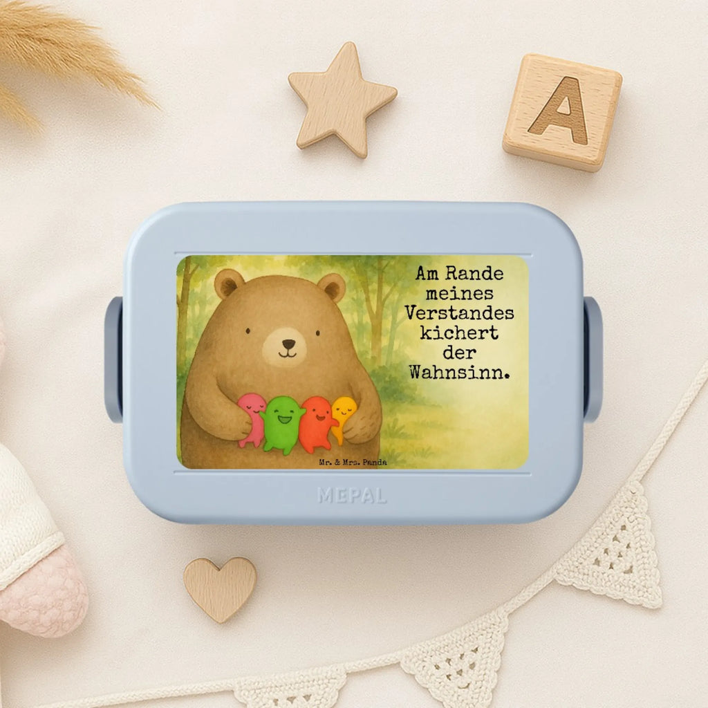 MEPAL Bentobox Bär Gefühl Design Bentobox, Lunchbox, Brotdose, Bär, Teddy, Teddybär, Wahnsinn, Verrückt, Durchgedreht