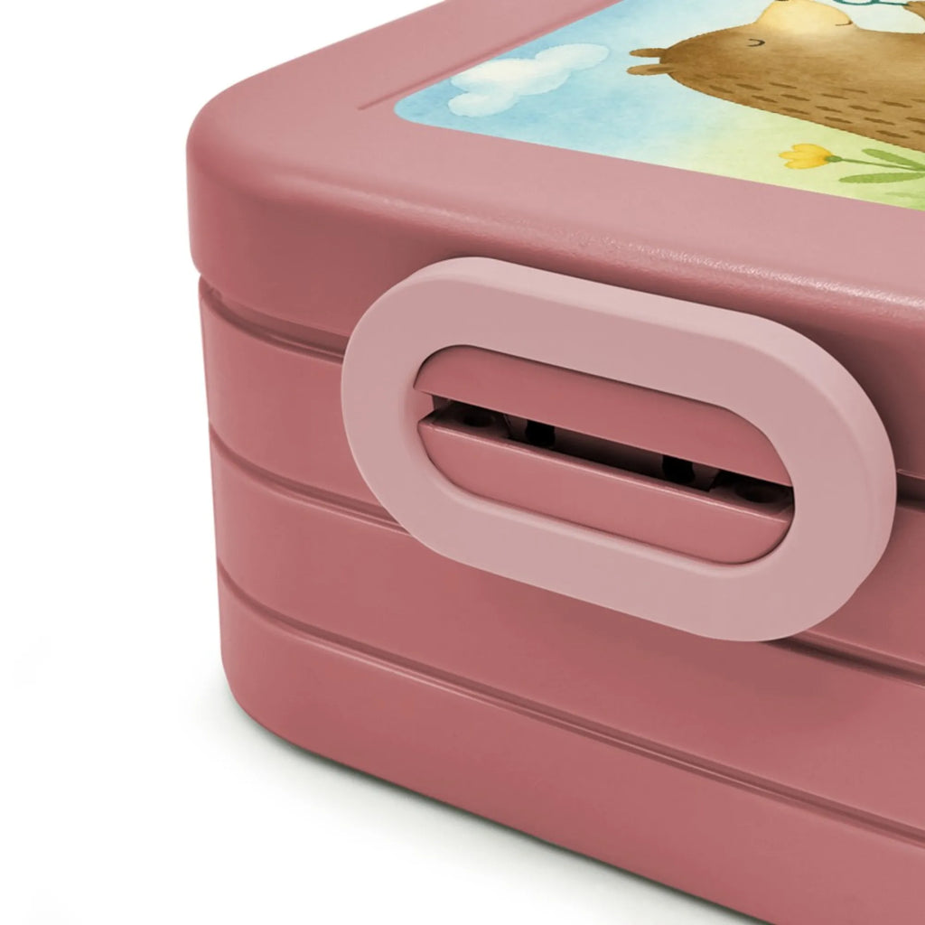 MEPAL Bentobox Bär Seifenblasen Design Lunchbox, Bentobox, Brotdose, Bär, Teddy, Teddybär, Seifenblasen Bär Lustig Sein Glücklich Traurig Happy