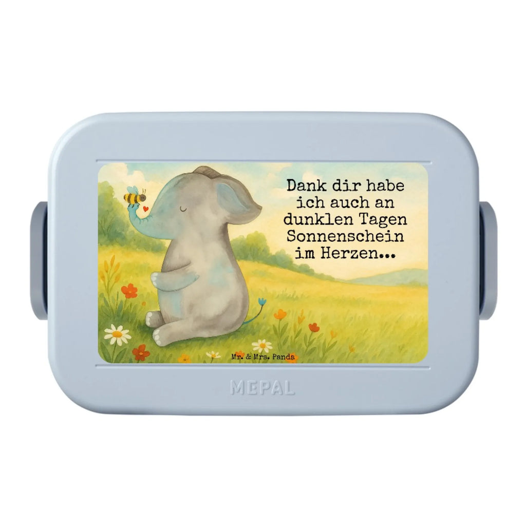 MEPAL Bentobox Elefant Biene Design Brotdose, Bentobox, Lunchbox, Tiermotive, Gute Laune, lustige Sprüche, Tiere, Hochzeitsgeschenk, Liebe, Heiratsantrag, Liebesspruch, Jahrestag, Elefant, Liebesbeweis, Biene, Liebesgeschenk