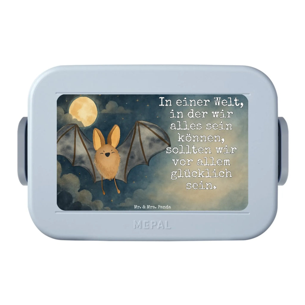 MEPAL Bentobox Fledermaus Flügel Design Bentobox, Brotdose, Lunchbox, Tiermotive, Gute Laune, lustige Sprüche, Tiere