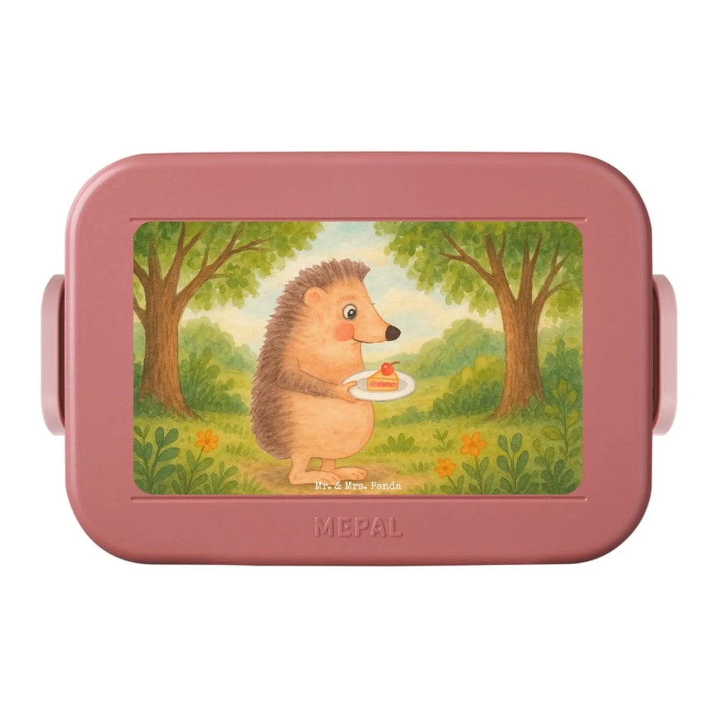 MEPAL Bentobox Igel Kuchenstück Design Brotdose, Bentobox, Lunchbox, Tiermotive, Gute Laune, lustige Sprüche, Tiere, Einladung Party, Geburtstagskuchen, Igel, Kuchen backen, Kuchen, Essen Spruch, Torte, Backen Geschenk