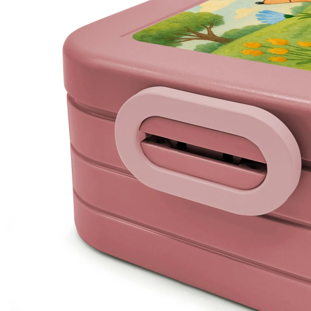 MEPAL Bentobox Igel Blumen Design Brotdose, Lunchbox, Bentobox, Tiermotive, Gute Laune, lustige Sprüche, Tiere, Gute Besserung, Genesungswünsche, Besuch, Krankheit, krank, Krankenhaus, Igel