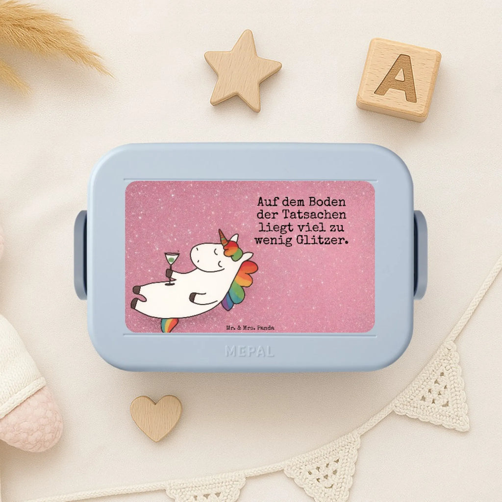 MEPAL Bentobox Einhorn Cocktail Design Bentobox, Brotdose, Lunchbox, Einhorn, Einhörner, Einhorn Deko, Unicorn, Spaß, Feiern, lustig, Freundin, Spruch, Geburtstag, Caipirinha, Glitzer, Cuba Libre, Party, witzig, Sekt, Rum