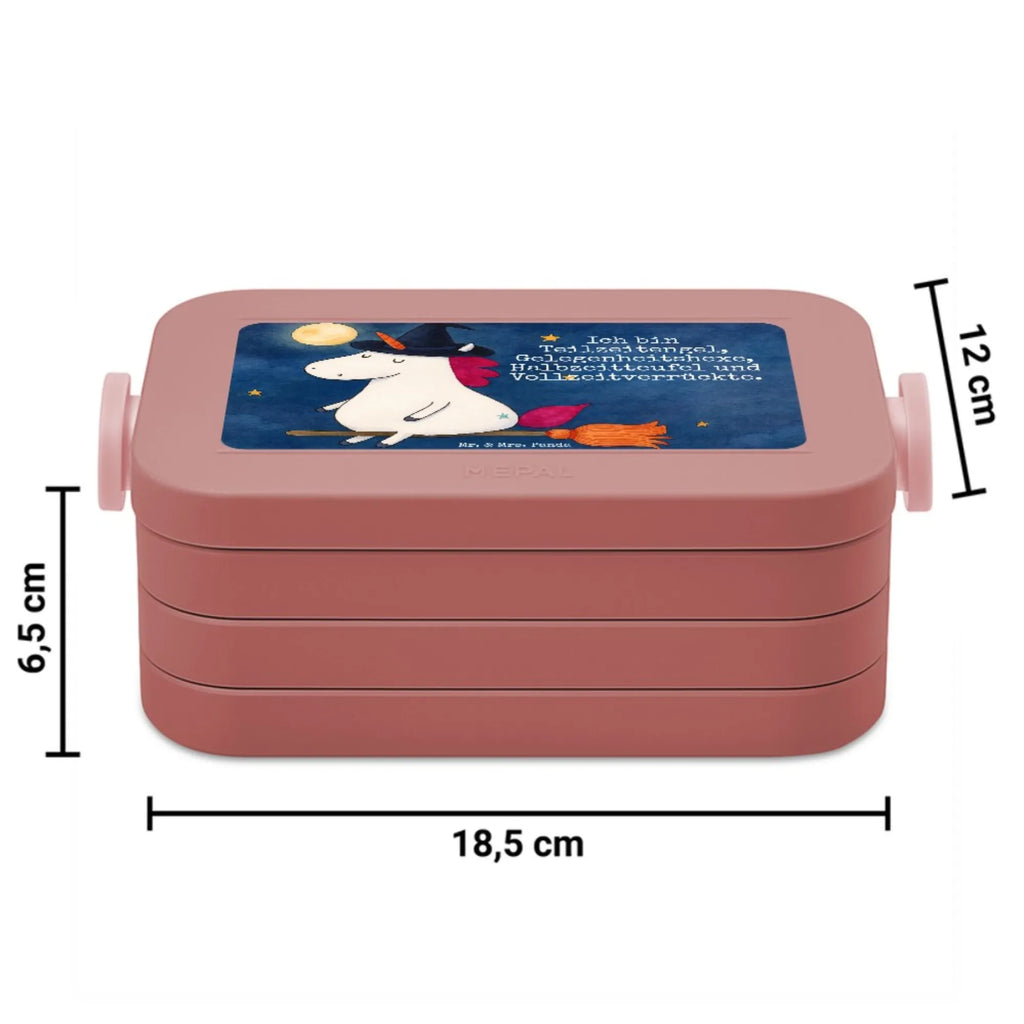 MEPAL Bentobox Einhorn Hexe Design Brotdose, Bentobox, Lunchbox, Einhorn, Einhörner, Einhorn Deko, Unicorn, Zicke, Freundin, Verrückte, Engel, Leben, Hexe, Teufel, Frau, Ehefrau
