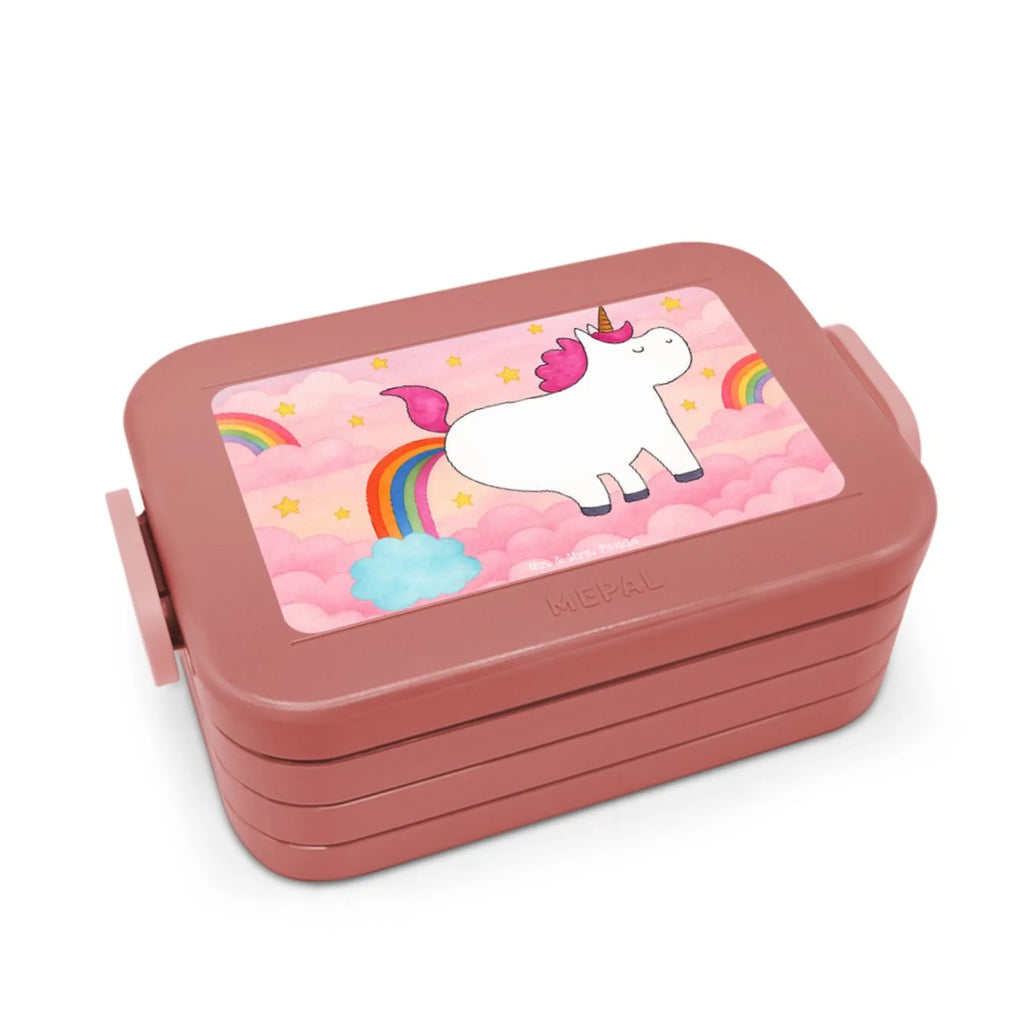MEPAL Bentobox Einhorn Pupsen Design Lunchbox, Brotdose, Bentobox, Einhorn, Einhörner, Einhorn Deko, Unicorn, lustig, Freundin, Einhornpower, Glitzer, Erwachsenwerden, Regenbogen, Spaß, Pups
