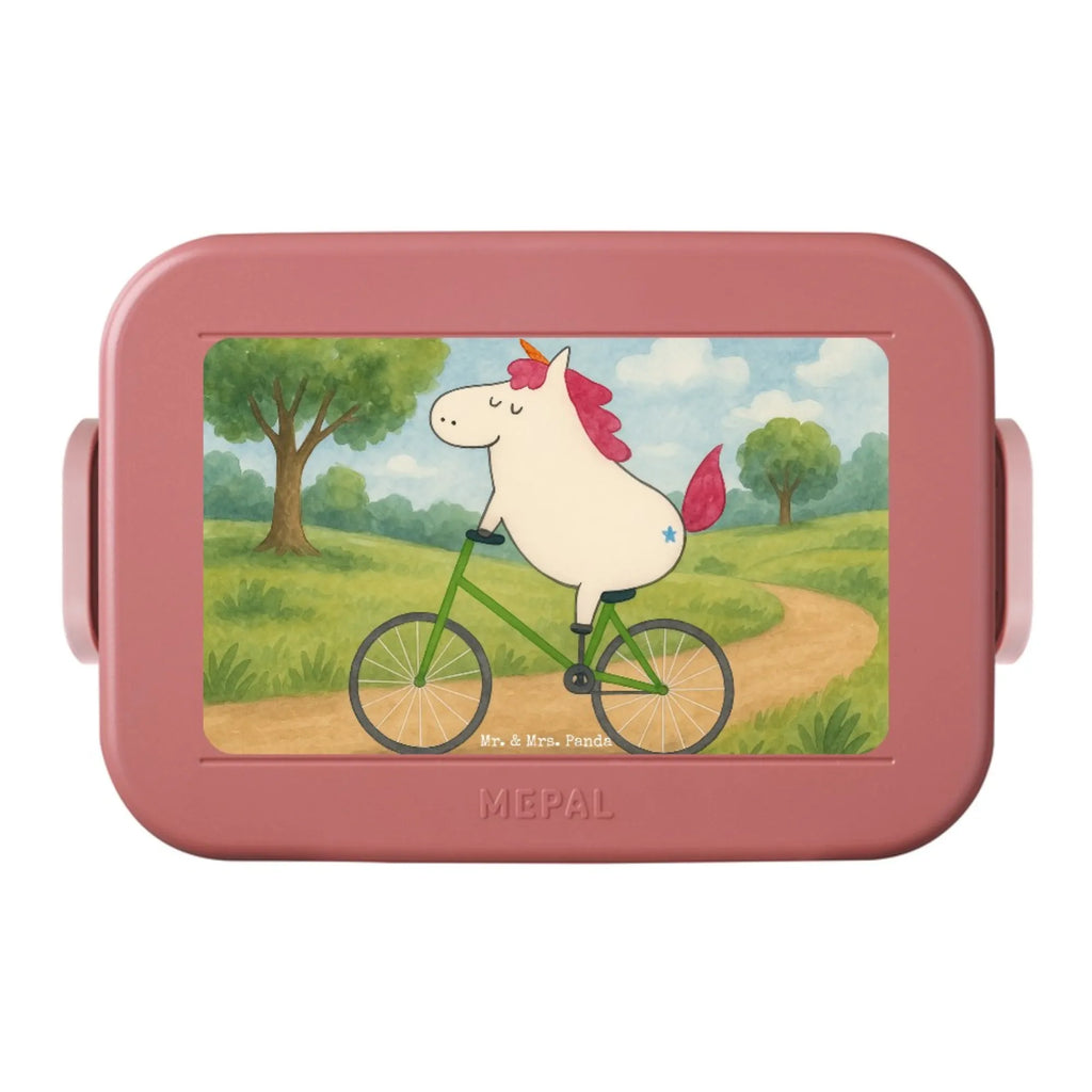 MEPAL Bentobox Einhorn Radfahrer Design Lunchbox, Bentobox, Brotdose, Einhorn, Einhörner, Einhorn Deko, Unicorn, Radfahrer, Kummer, Rad, Bike, Luxusproblem, Konfetti, Feenstaub, Radfahren, Liebeskummer