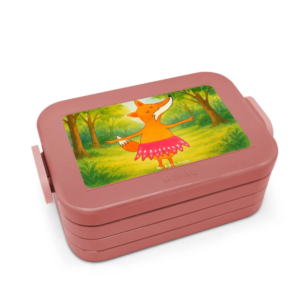 MEPAL Bentobox Fuchs Ballerina Design Lunchbox, Brotdose, Bentobox, Fuchs, Geburtstag, Party, Ballerina, Einladung, Ballett, Füchsin, Tänzerin, Tanzen, Fuchs Spruch, Füchse