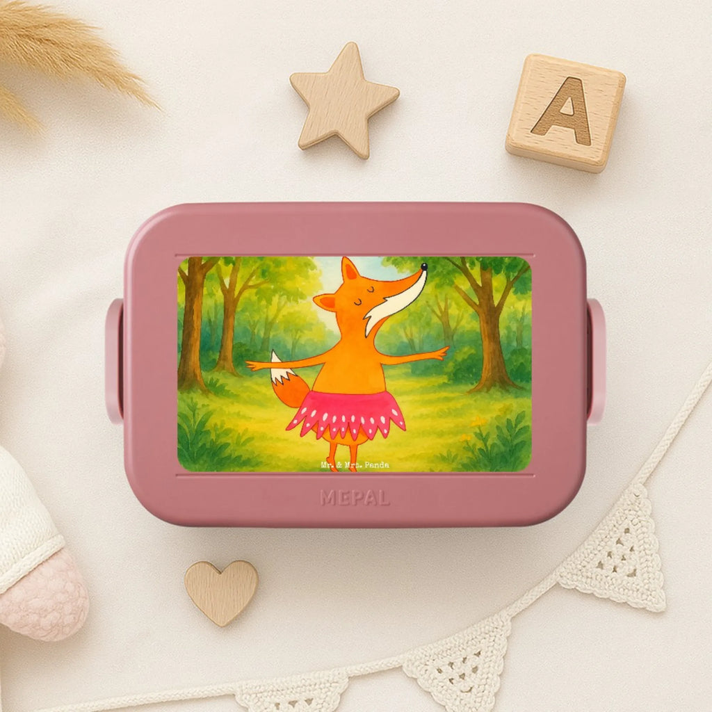 MEPAL Bentobox Fuchs Ballerina Design Lunchbox, Brotdose, Bentobox, Fuchs, Geburtstag, Party, Ballerina, Einladung, Ballett, Füchsin, Tänzerin, Tanzen, Fuchs Spruch, Füchse