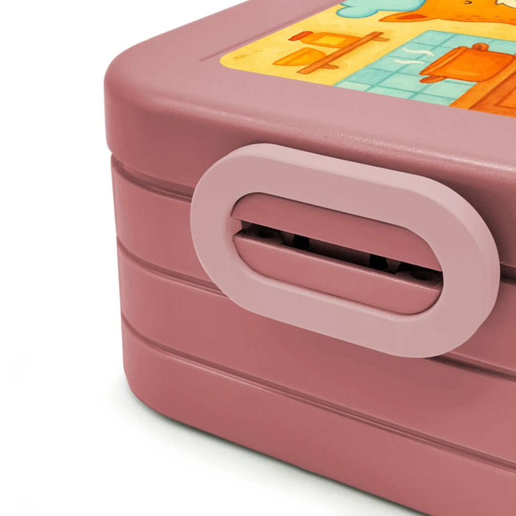 MEPAL Bentobox Fuchs Koch Design Brotdose, Lunchbox, Bentobox, Fuchs, Küche Spruch, Küche Deko, Bäcker, witzig, Spruch lustig, Köche, Füchse, Party Spruch, Koch Geschenk