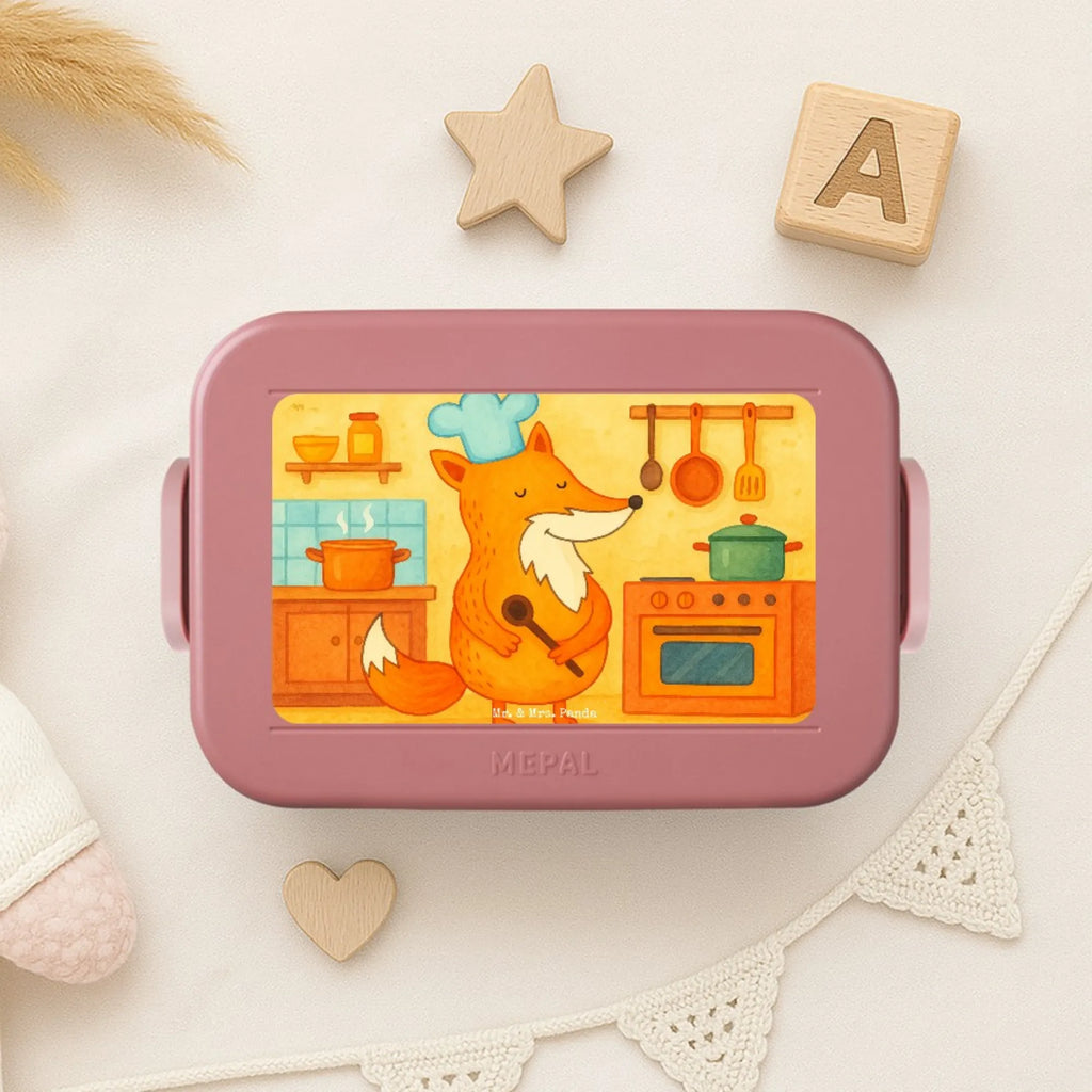 MEPAL Bentobox Fuchs Koch Design Brotdose, Lunchbox, Bentobox, Fuchs, Küche Spruch, Küche Deko, Bäcker, witzig, Spruch lustig, Köche, Füchse, Party Spruch, Koch Geschenk
