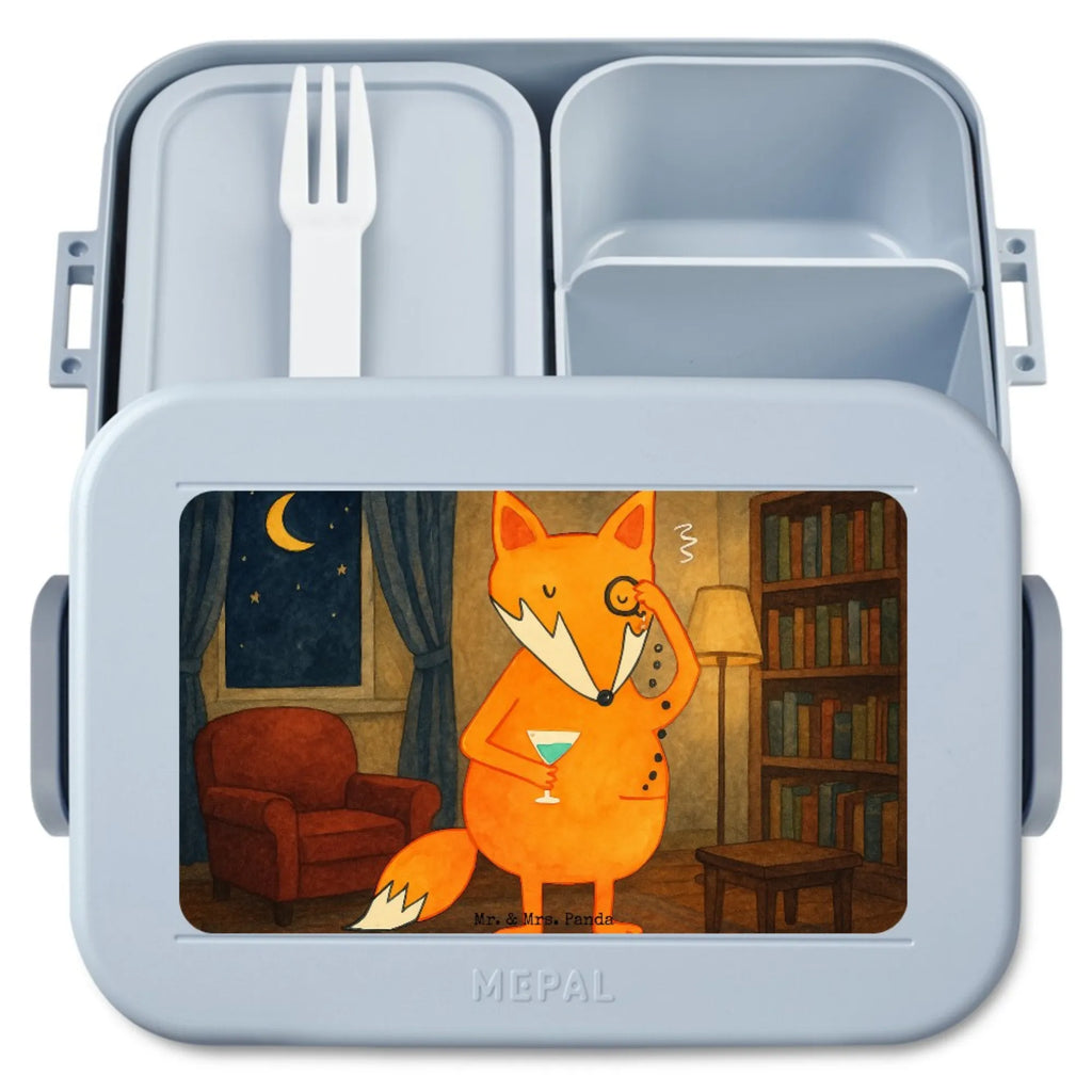 MEPAL Bentobox Fuchs Lord Design Lunchbox, Brotdose, Bentobox, Fuchs, Füchse, Liebeskummer Geschenk, Spruch lustig, Motivation Spruch, Problemlösung, tröstende Worte