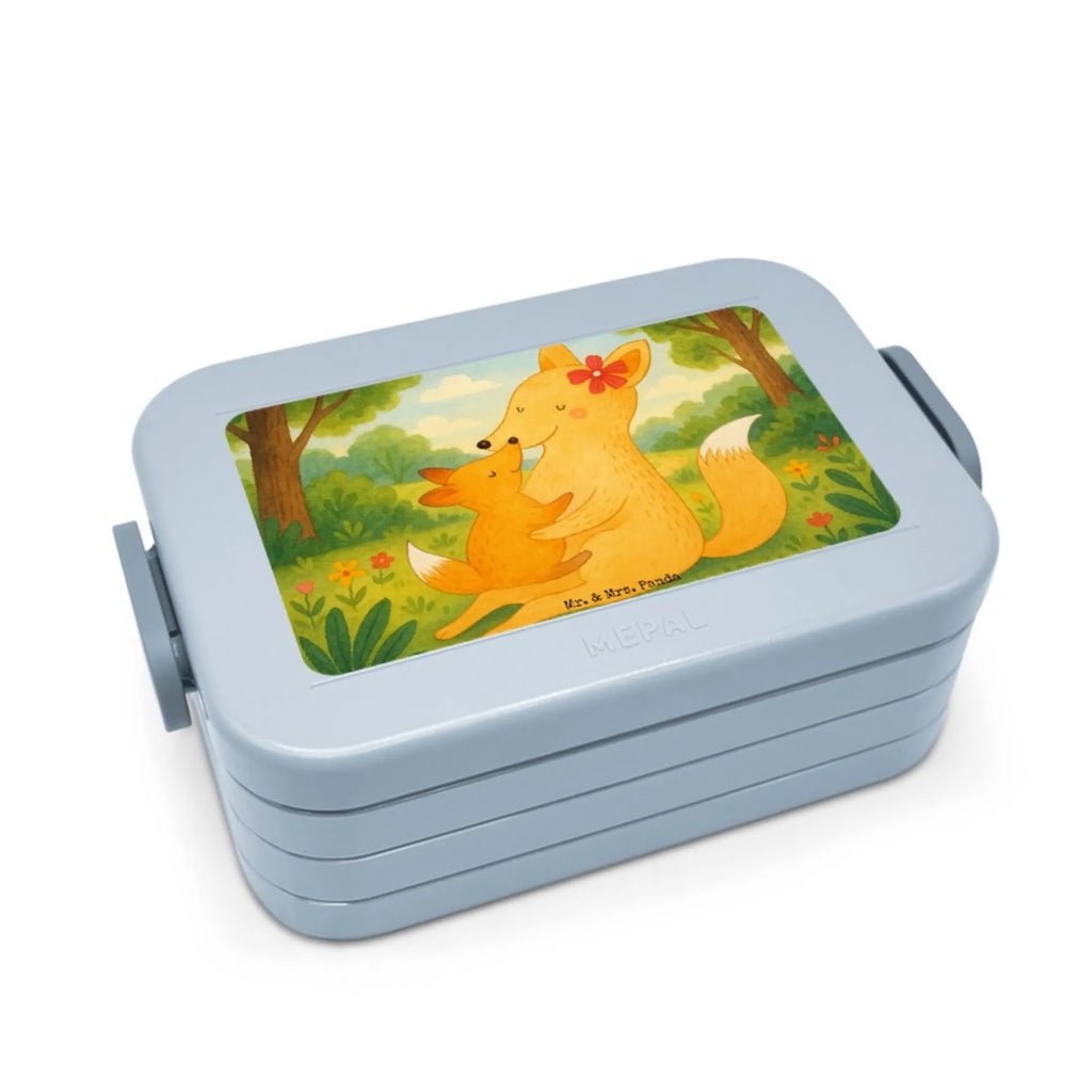 MEPAL Bentobox Fuchs Mama Design Lunchbox, Brotdose, Bentobox, Familie, Vatertag, Muttertag, Bruder, Schwester, Mama, Papa, Oma, Opa, Tochter, Mutter, Beste Tochter, Lieblingstochter, Geschenk